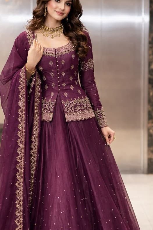 Shahbano Handcrafted Bridal Dress thumbnail 2