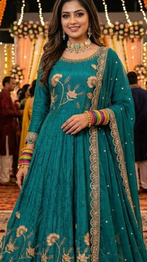 Zulekha Embroidered Bridal Dress thumbnail 2