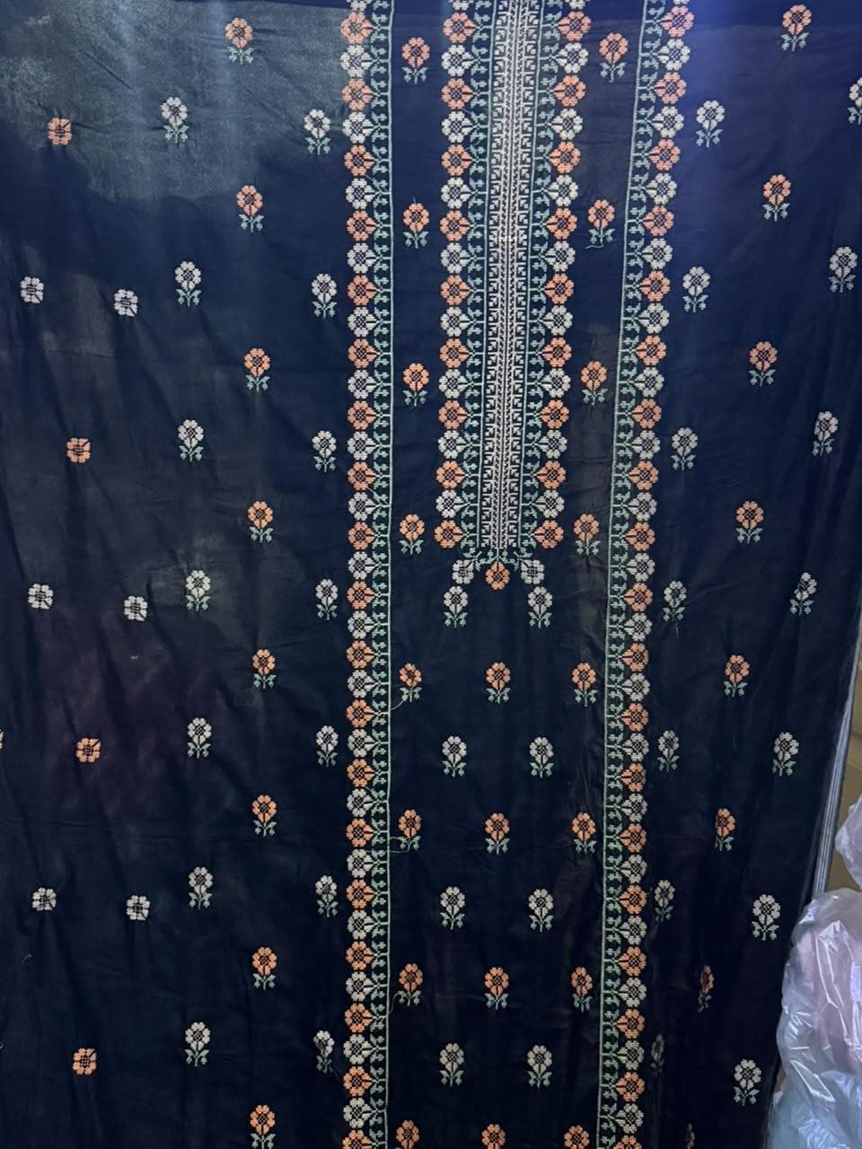 Gul-e-Noor Festive Velvet Dress - Luxury Velvet Wholesale Pakistani Suit