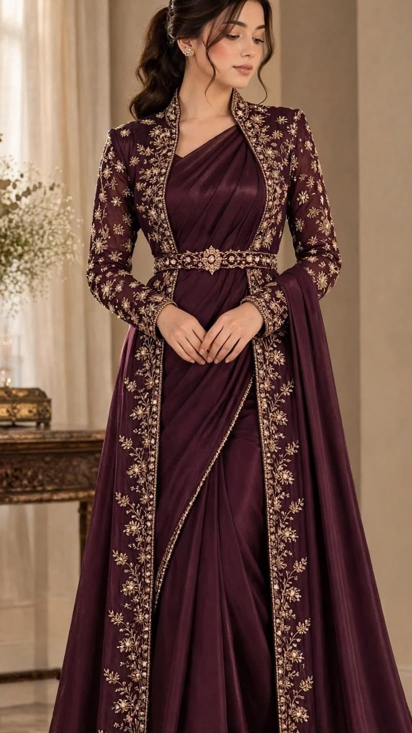 Mehr-un-Nisa Flared Maxi Dress thumbnail 2