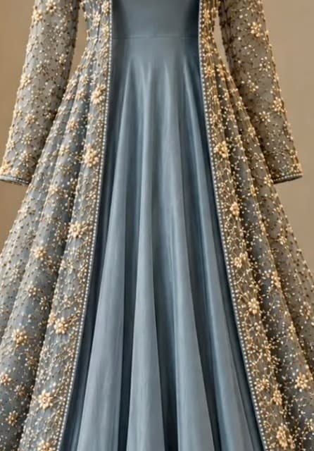 Roshni Embroidered Maxi Dress thumbnail 3