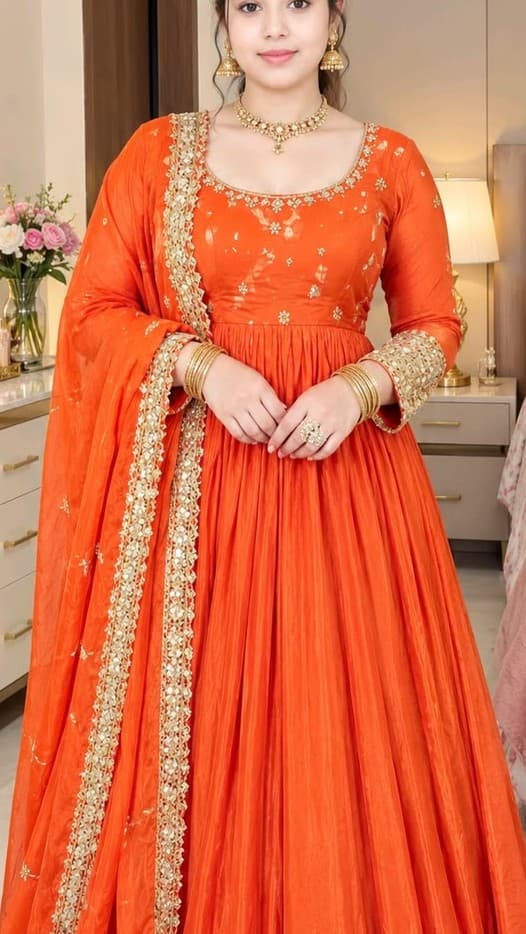 Alizeh Embroidered Party Dress thumbnail 2
