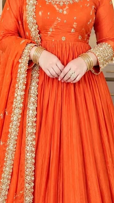 Alizeh Embroidered Party Dress thumbnail 3