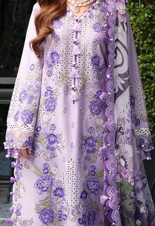 Gulnar Embroidered Lawn Suit thumbnail 3