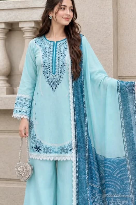 Afreen Luxury Lawn Suit thumbnail 2