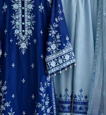 Laila Embroidered Suit thumbnail 3